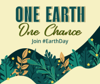 One Earth One Chance Celebrate Facebook Post