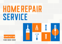 Home Repair Service Postcard