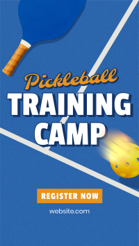 Pickleball Training Camp Video