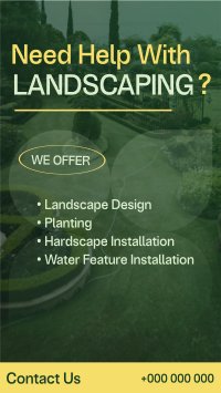 Simple Landscaping Services YouTube Short