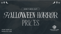 Vintage Halloween Sale Video Design