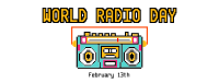 Radio 8 Bit Facebook Cover