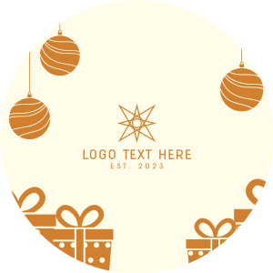 Festive Christmas Presents Instagram Profile Picture Image Preview