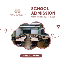 School Admission Ongoing Instagram Post