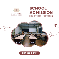 School Admission Ongoing Instagram Post