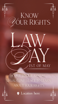 Law Day Greeting Instagram Reel