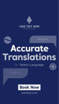 Modern Translation Service Instagram Story