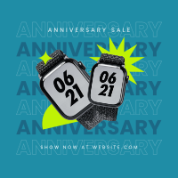 Anniversary Promo Instagram Post Design