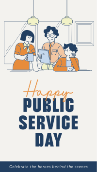 UN Public Service Day Facebook Story