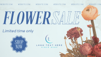Flower Boutique  Sale Facebook Event Cover