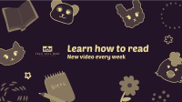 Simple Reading YouTube Banner