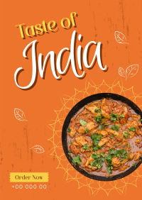 Taste of India Poster