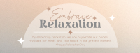 Embrace Relaxation Facebook Cover