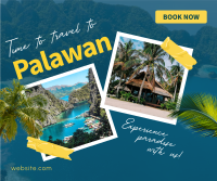 Palawan Paradise Travel Facebook Post