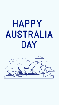 Happy Australia Day Instagram Story