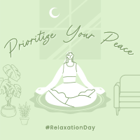 Have A Relaxing Day! Instagram Post Design