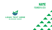 Natural Medicine Business Card Design