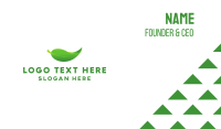 Green & Organic Business Card