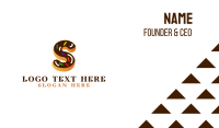 Chocolate Business Card example 4