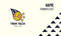 Volleyball Tournament Business Card Design