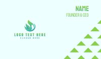 Natural Gas Fire Business Card