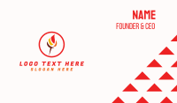 Fire Pin Business Card