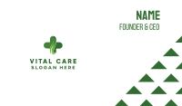 Natural Pharmacy Cross Business Card Image Preview