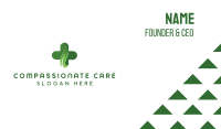 Natural Pharmacy Cross Business Card Image Preview