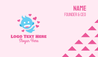 Happy Baby Hearts  Business Card Design