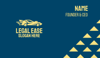 Drag Race Car  Business Card