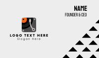 Record Label Business Card example 1
