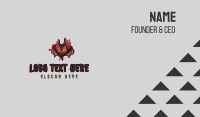 Bloody Vampire Bat Business Card