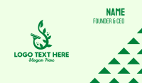 Natural Vine Squeegee  Business Card