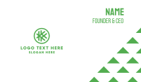 Hashtag K Badge Business Card