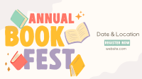 Annual Book Event Animation