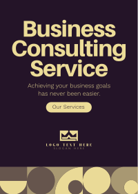 Business Consultancy Poster