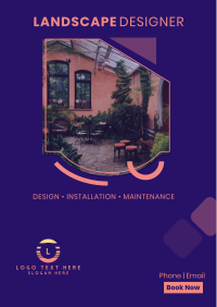 Landscape Designer Poster