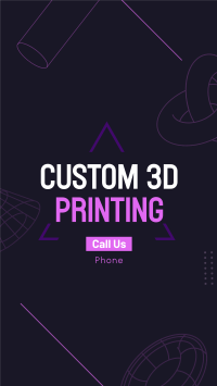 3d Printing Services Facebook Story