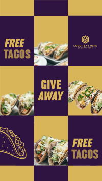 Tacos Giveaway Instagram Reel Image Preview