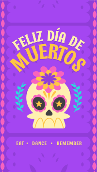 Dia de los Muertos Greeting YouTube Short