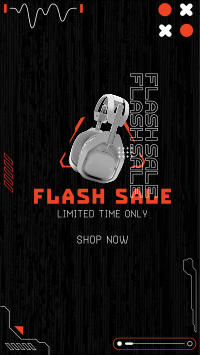 Tech Flash Sale Instagram Story