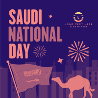 Saudi Day Celebration Instagram Post