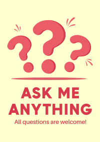 Ask Us Anything Poster