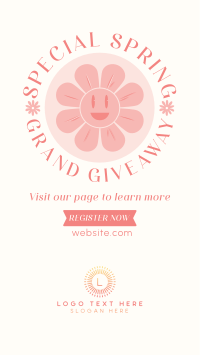 Spring Giveaway Instagram Story