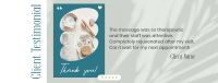 Beauty Spa Testimonial Facebook Cover