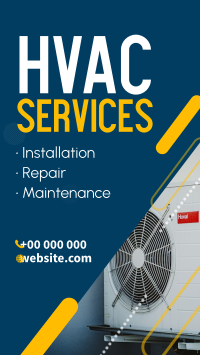 Fast HVAC Services Instagram Story