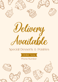 Assorted Pastry Creation Poster