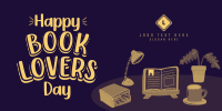 Book Day Greeting Twitter Post