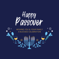 Celebrate Passover  Instagram Post