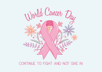 Cancer Postcard example 2